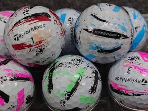 * высокое качество * прекрасный товар * TaylorMade SPEEDSOFT INK скорость soft чернила цвет смешивание 30 лампочка комплект мяч для гольфа * Lost Ball