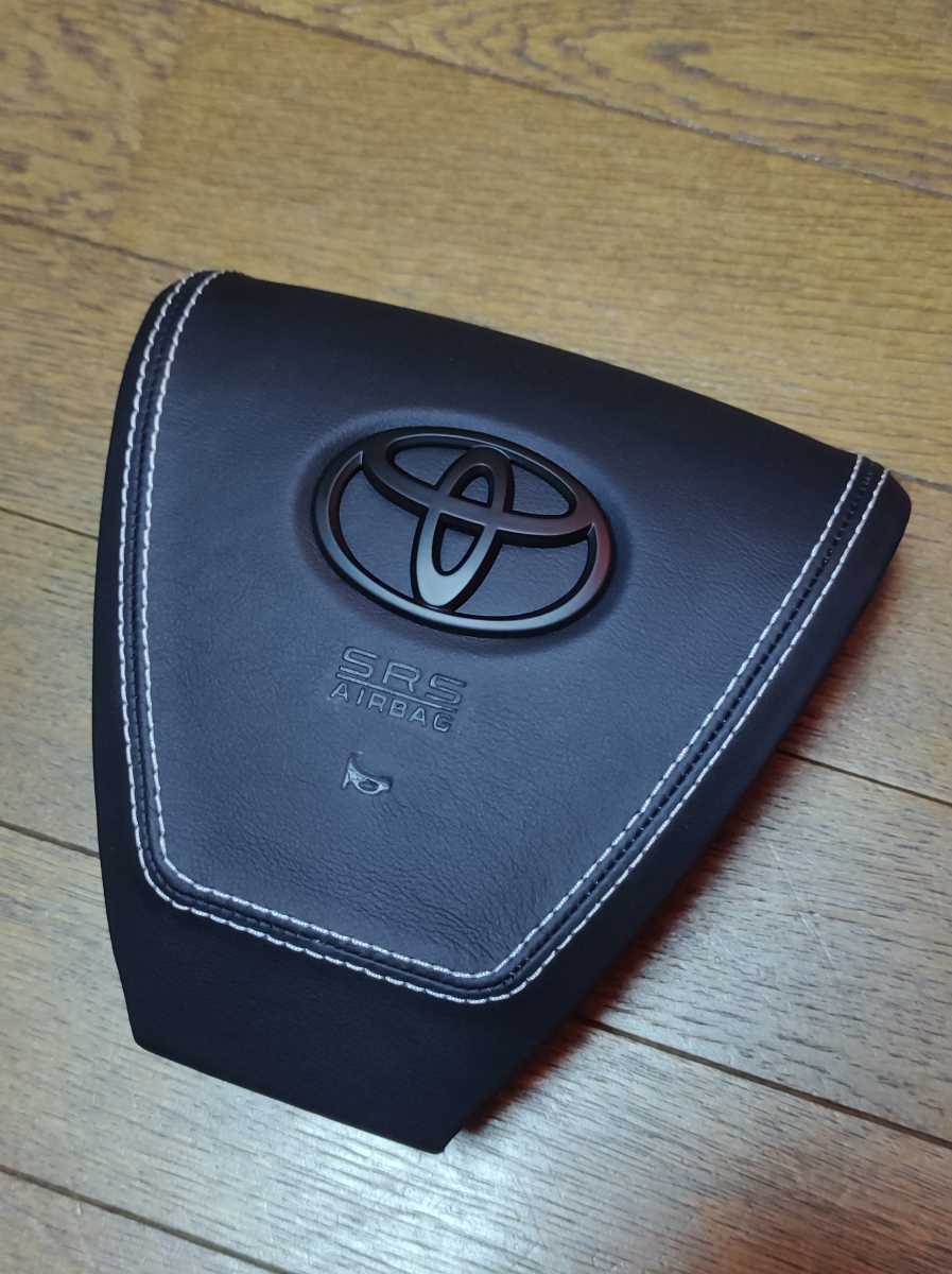 トヨタ ホーンパッドカバー ブラックレザー レッドステッチ トヨタ ホーンパッドカバー ブラックレザー レッドステッチ 2025