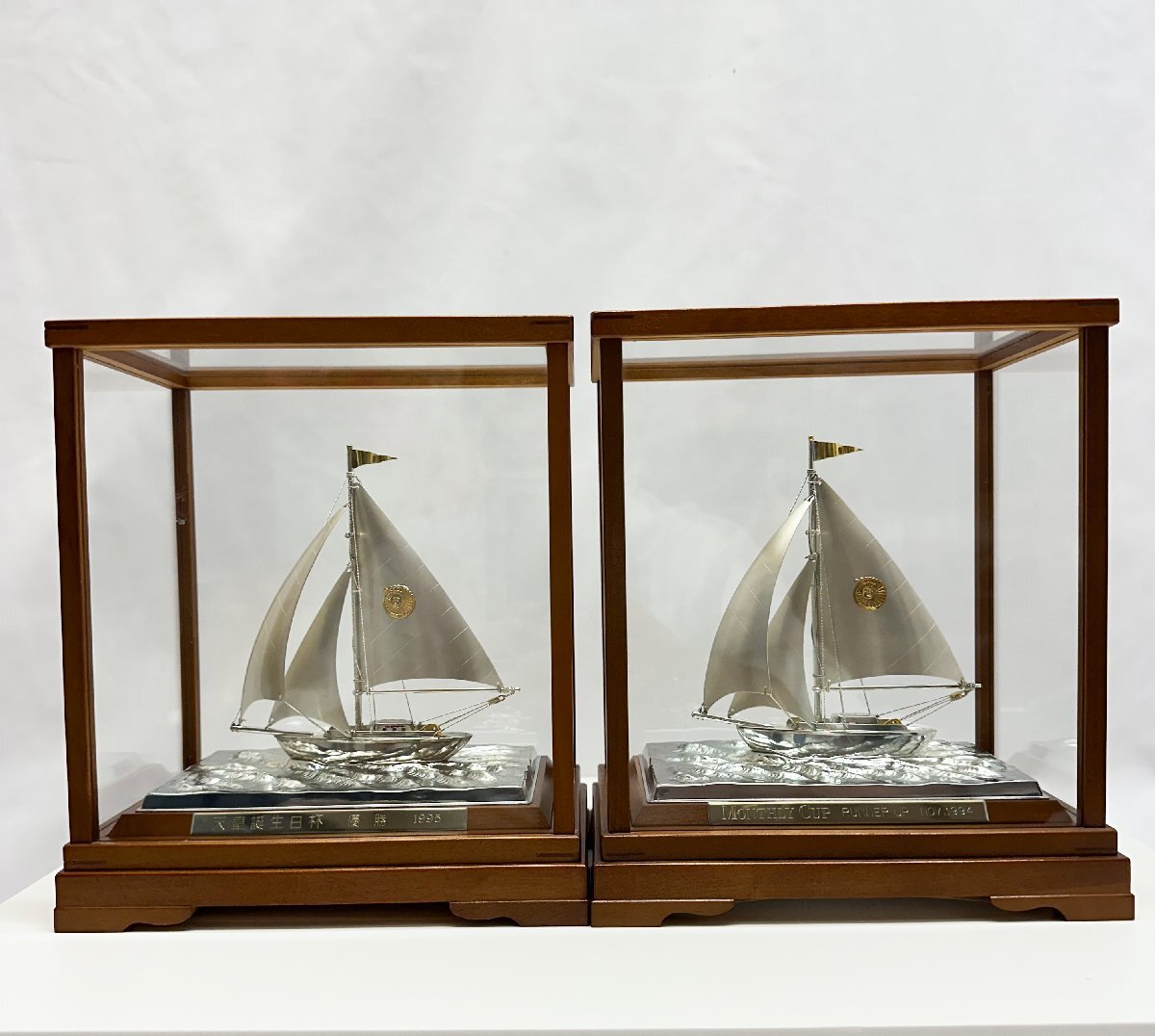 船 ヨット 銀製品 STERINGSILVER960 上蓋外した重量約565g 船 ヨット 銀製品 STERINGSILVER960 上蓋外した重量約565g