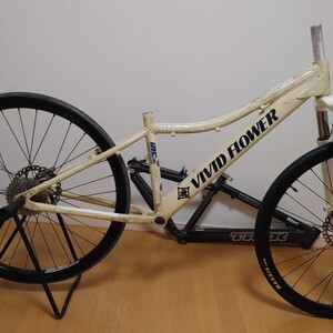 Яркий цветок MTB рама Рама