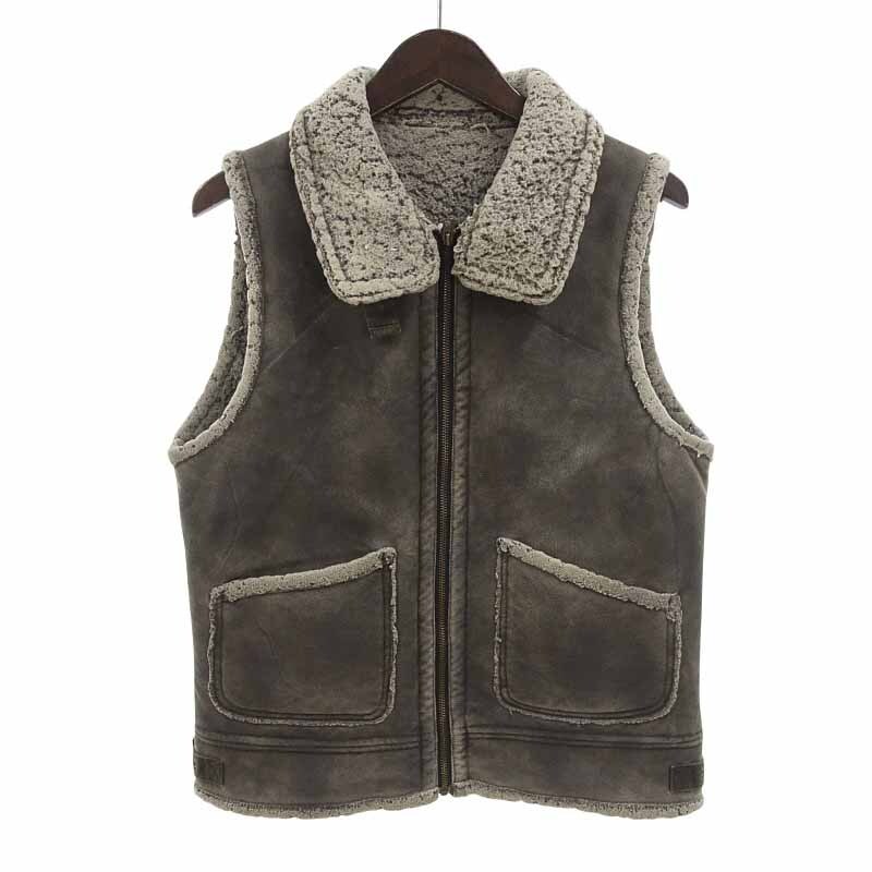 2025年最新】Yahoo!オークション -ムートン ベストの中古品