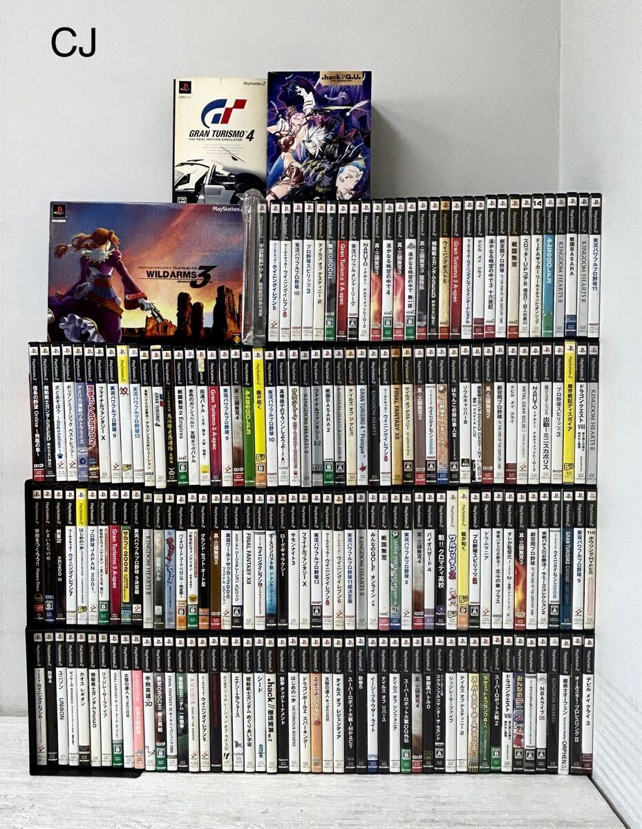 PS2 中古　ゲームソフト 70本　大量 まとめ売り プレイステーション A PS2 中古 ゲームソフト 70本 大量 まとめ売り