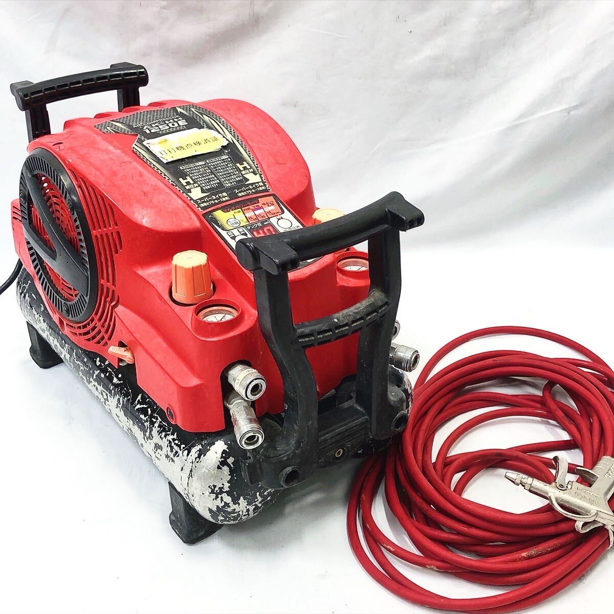 良品マックス エアコンプレッサー★AK-H1250EII 満タン5分 良品マックス エアコンプレッサー☆AK-H1250EII 満タン5分