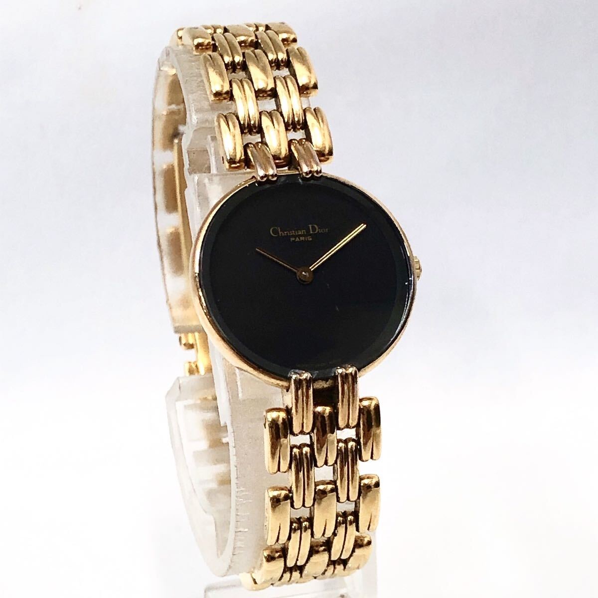 【稼動/新品電池】希少 ディオール マリス ゴールド文字盤 ブレスレット 腕時計 Yahoo!オークション - 稼働 Christian Dior 腕時計 マリス