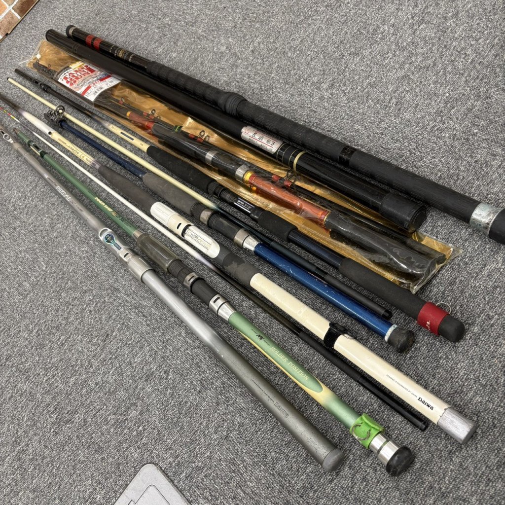 2025年最新】大量 まとめて まとめ売りのフィッシングロッドがお