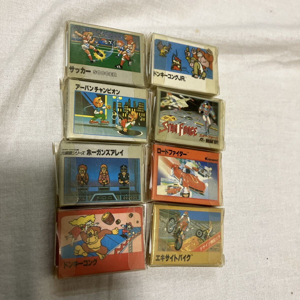 ファミコンソフト　消しゴム　34個＋4個 FC消しゴム】超・懐かしい！34年ぶりに手にしたファミコン