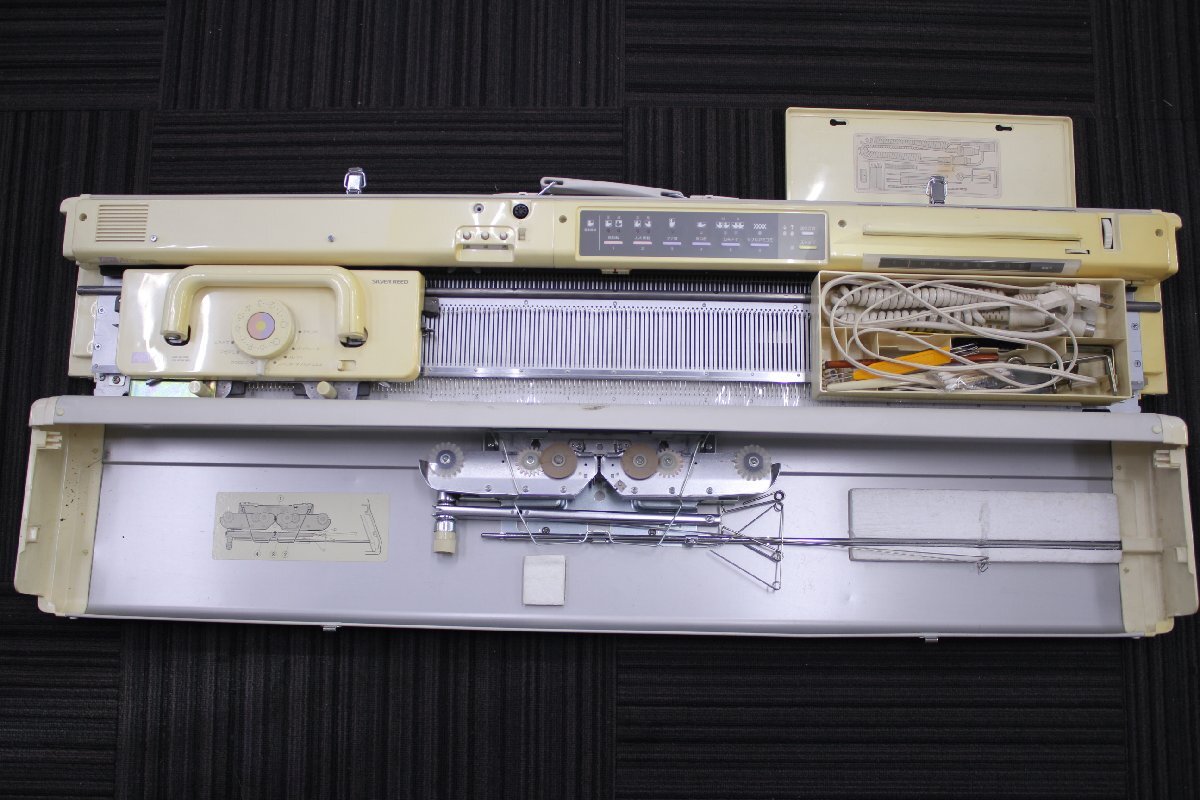 SILVER REED シルバーリード マイスタジオ 中古 編み機 SILVER REED PUNCH CARD MY STUDIO シルバーリード