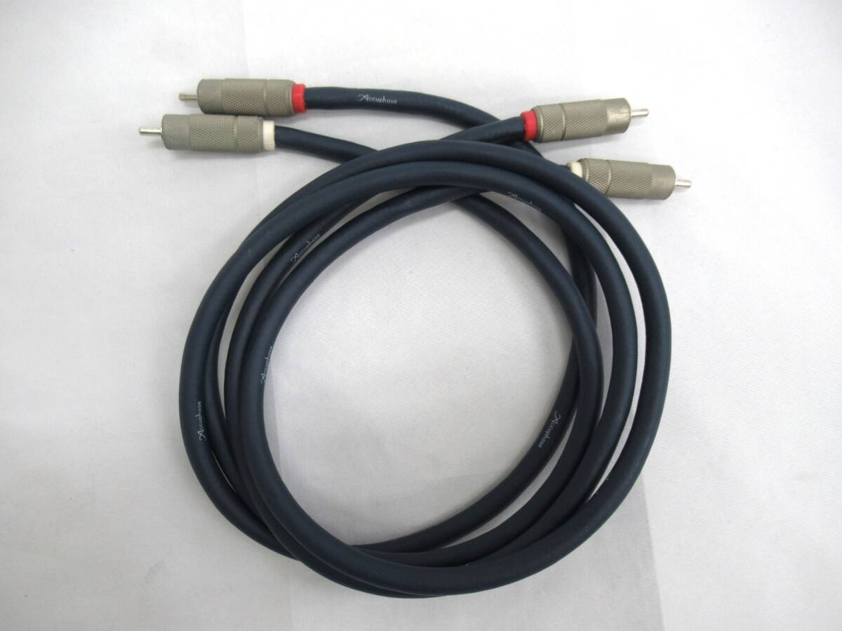 アキュフェーズ RCAケーブル 2本セット アキュフェーズ RCAケーブル 2本セット accuphase RCAケーブル 2