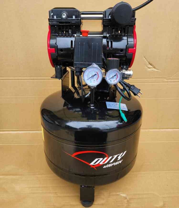 中古　コンプレッサー 100v 静音 オイルレス 40L ONE STEP エアーコンプレッサー 100v オイルレス 静音 40l 小型