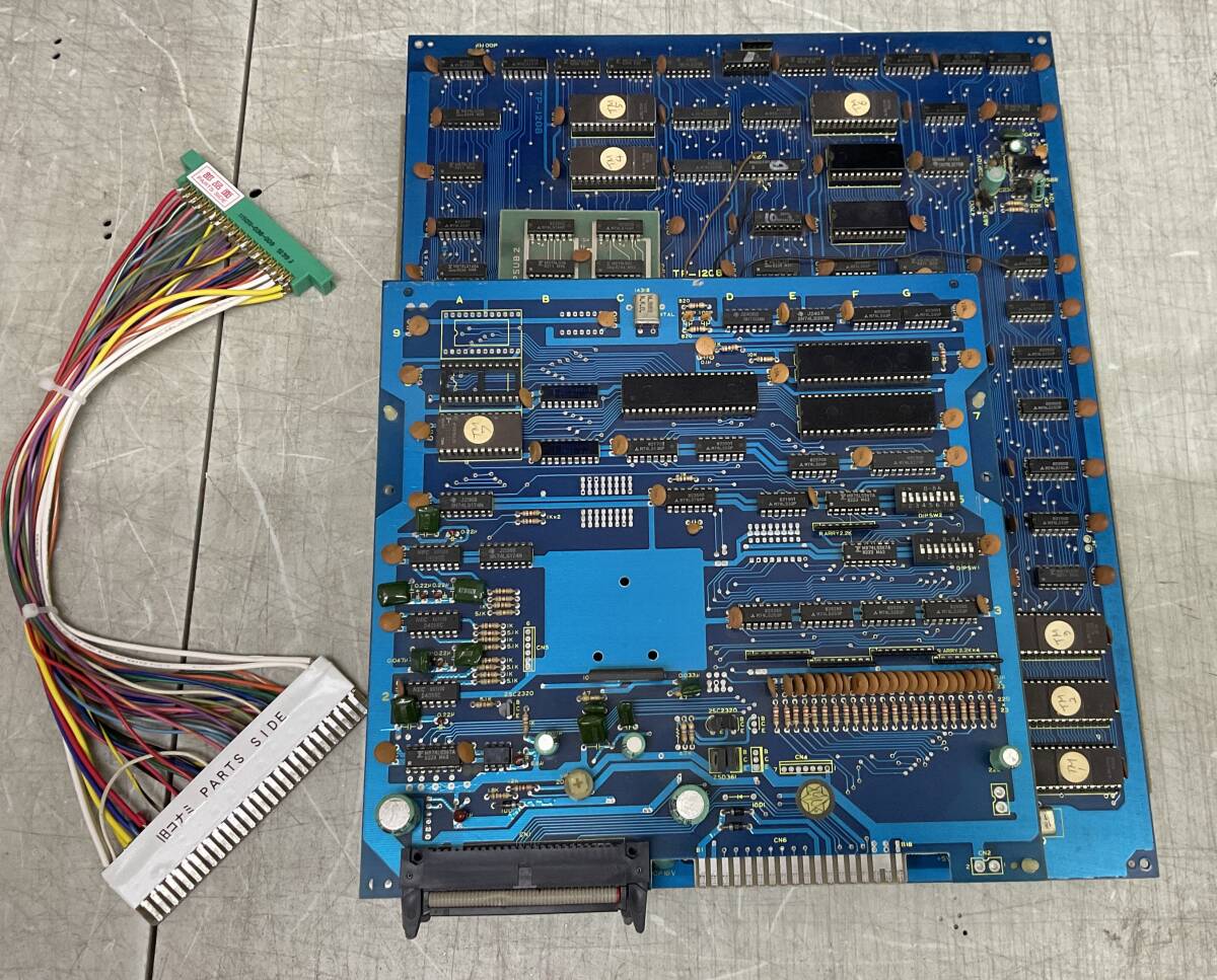 サタンオブサターン 海外版 ZARZON ゲーム基板 ハーネス付き 中古品 サタンオブサターン 海外版 ZARZON ゲーム基板 ハーネス付き