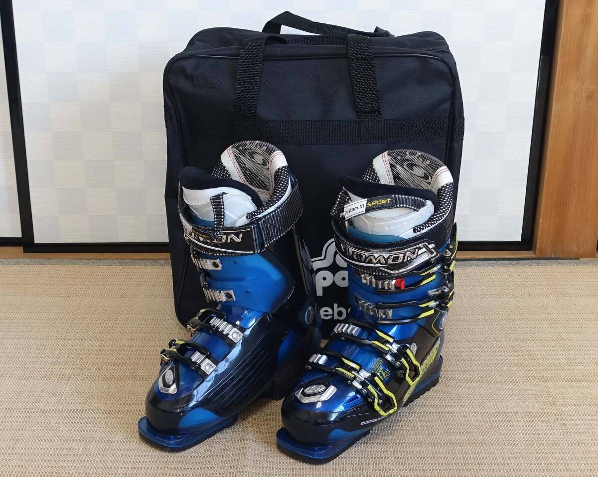 【中古良品】SALOMON Falcon XR CS 26-26.5cm SALOMON (サロモン) スノーブーツ 26～26.5cm ソール長307mm FALCON