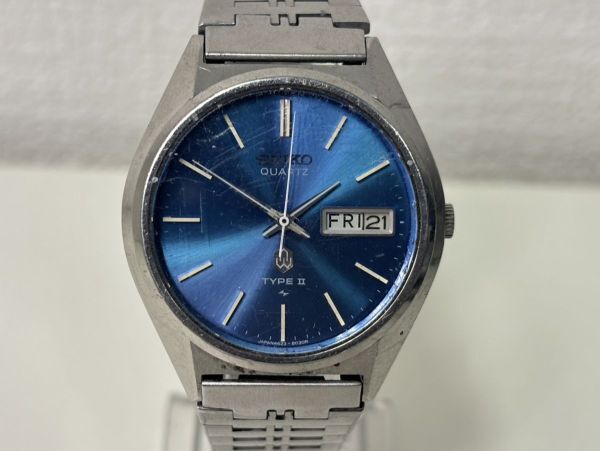 稼働品セイコークォーツ腕時計紺青 TYPE II 4623-9000 稼働品セイコークォーツ腕時計紺青 TYPE II 4623-9000 メンズ
