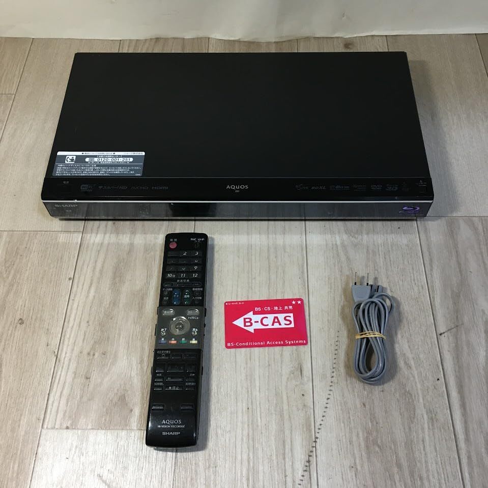 動作確認済み SHARP BD-W2700ブルーレイレコーダー AQUOS Blu-rayレコーダー BD-W2700 動作確認済 Amazon.co.jp