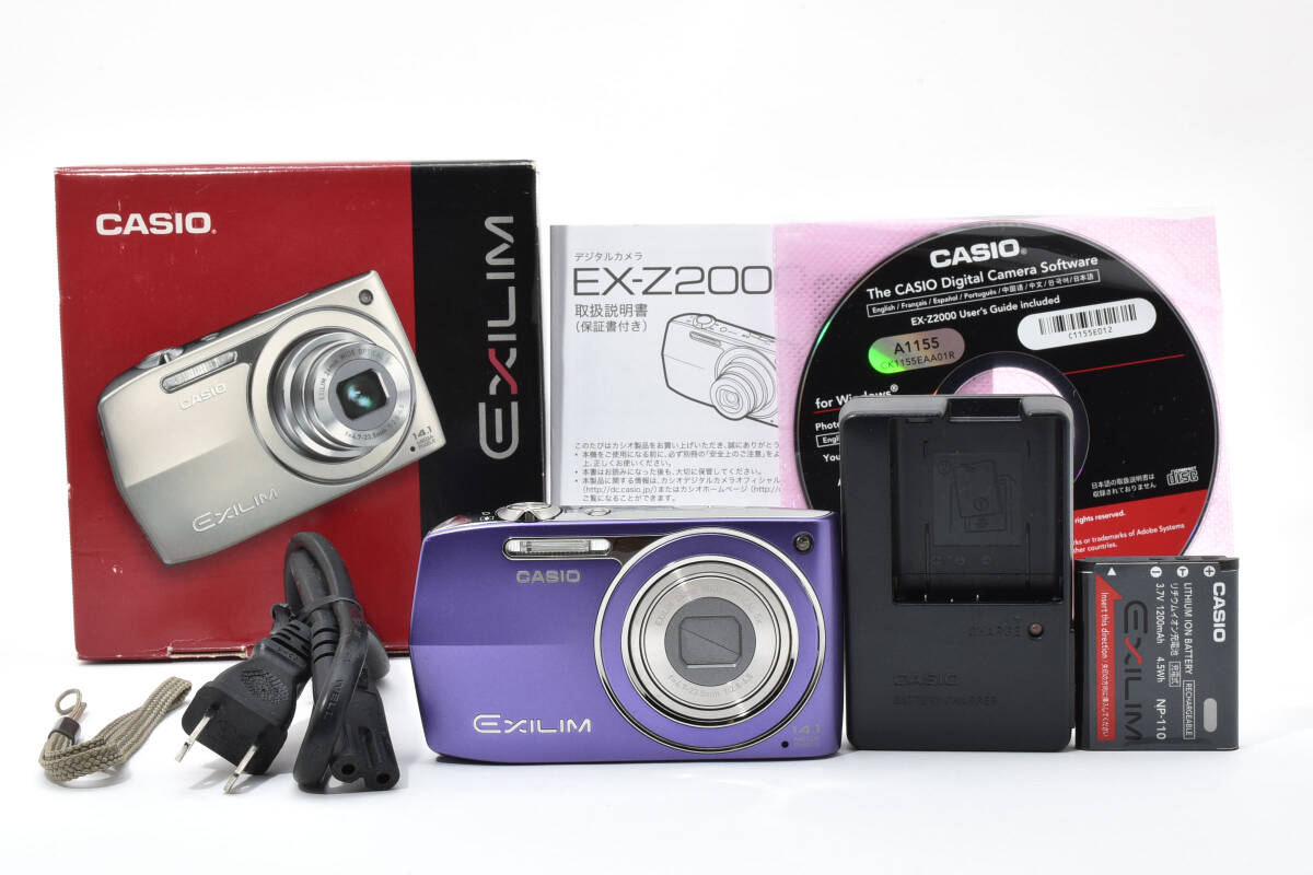 ★美品★ CASIO EXILIM EX-Z2000 ★動作確認済★ #555L Amazon | CASIO デジタルカメラ EXILIM EX-Z2000 ブラック EX-Z2000BK