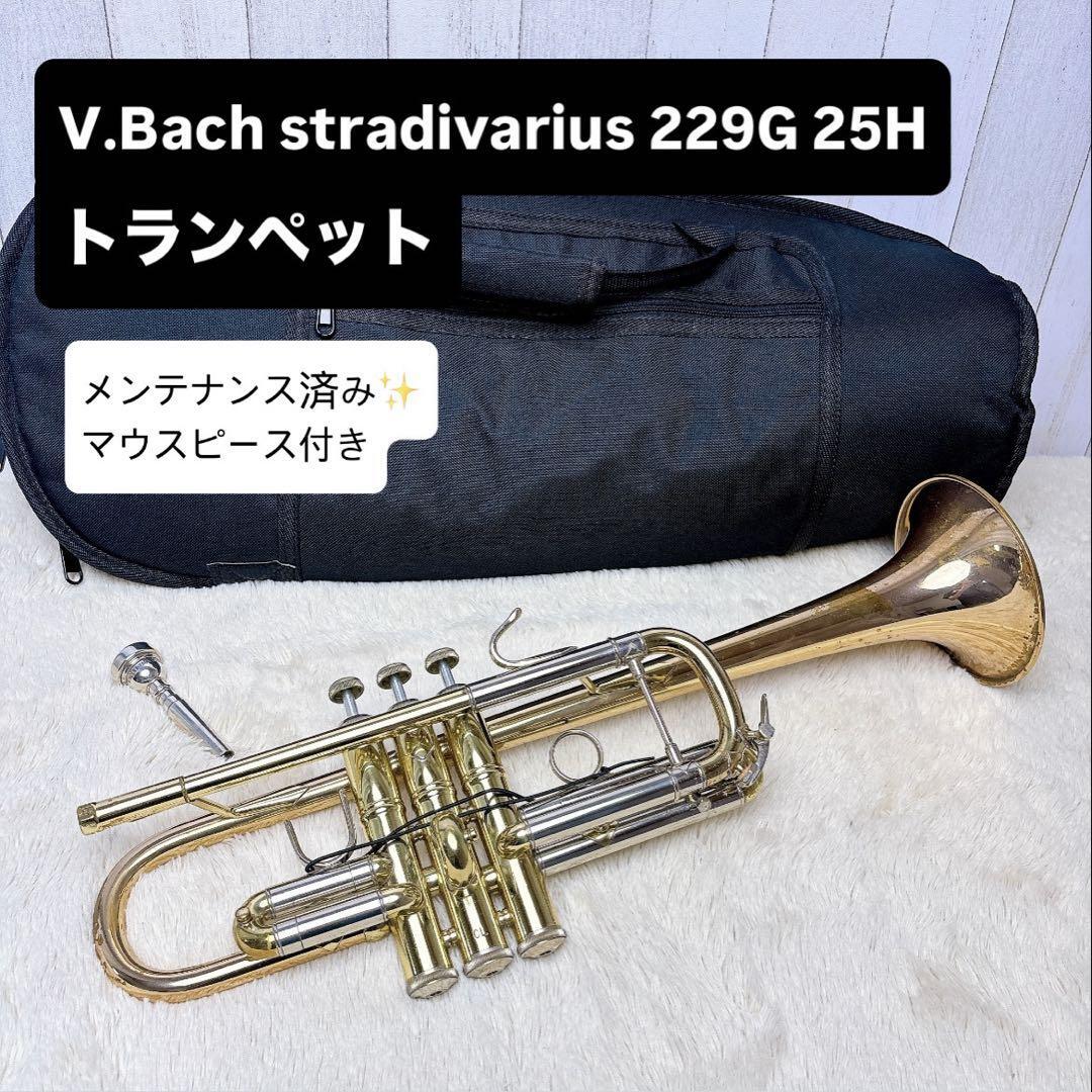 V.Bach stradivarius 229G 25H トランペット V.Bach stradivarius 229G 25H トランペット Bach Stradivarius