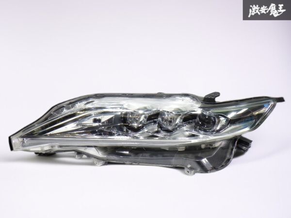 ZSU60W　トヨタ　ハリアー　ヘッドライト ハリアー 15-466☆後期 LED ZSU60W ハリアー☆左ヘッドライト