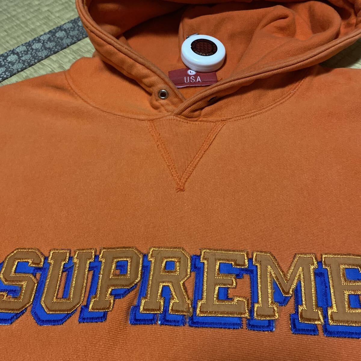 【激レア/90s】Supreme シュプリーム USA スウェット ヴィンテージ Supreme - 初期！90年代USA製 supreme box logo hoodieの通販 by