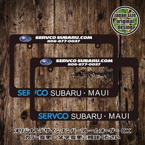 ナンバーフレーム USDM JDM HDM hawaii MAUI STI SUBEI mooneyes レガシィ インプレッサ xv フォレスター スバル スバリスト