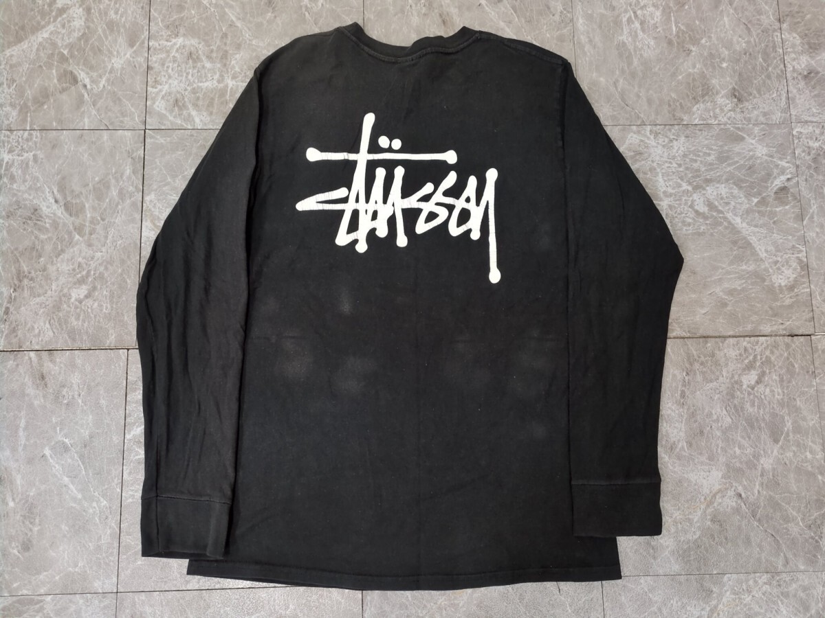 00's Stussy ステューシー L/S Tシャツ ロンT ブラック L 00's Stussy ステューシー L/S Tシャツ ロンT ブラック L STUSSY