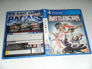中古 PS4 BATTLEBORN バトルボーン 動作保証 同梱可