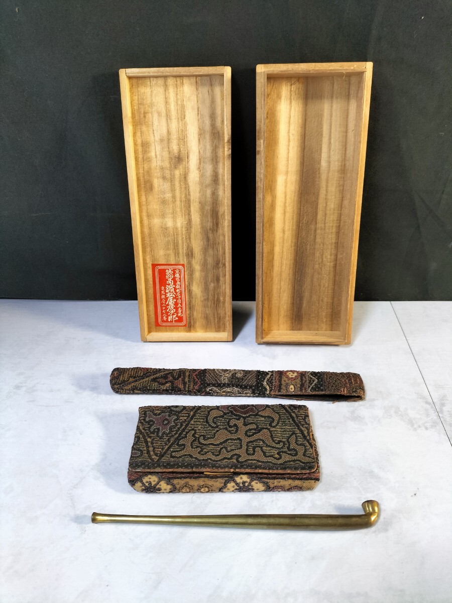 Yahoo!オークション -「煙草入れ (金具 煙管 かます 裏座 留め具