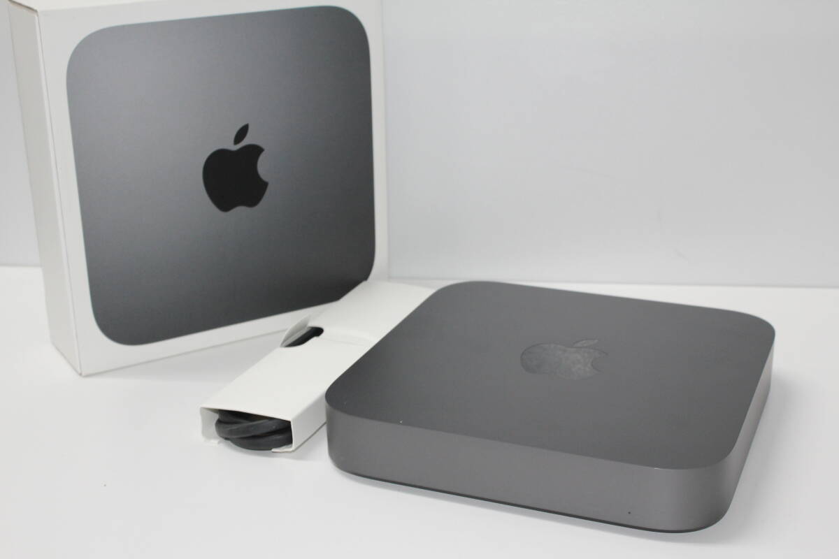 Apple - Mac mini 2018 スペースグレイ Mac mini 3.2GHz 6コアIntel Core i7 - スペースグレイ [整備済