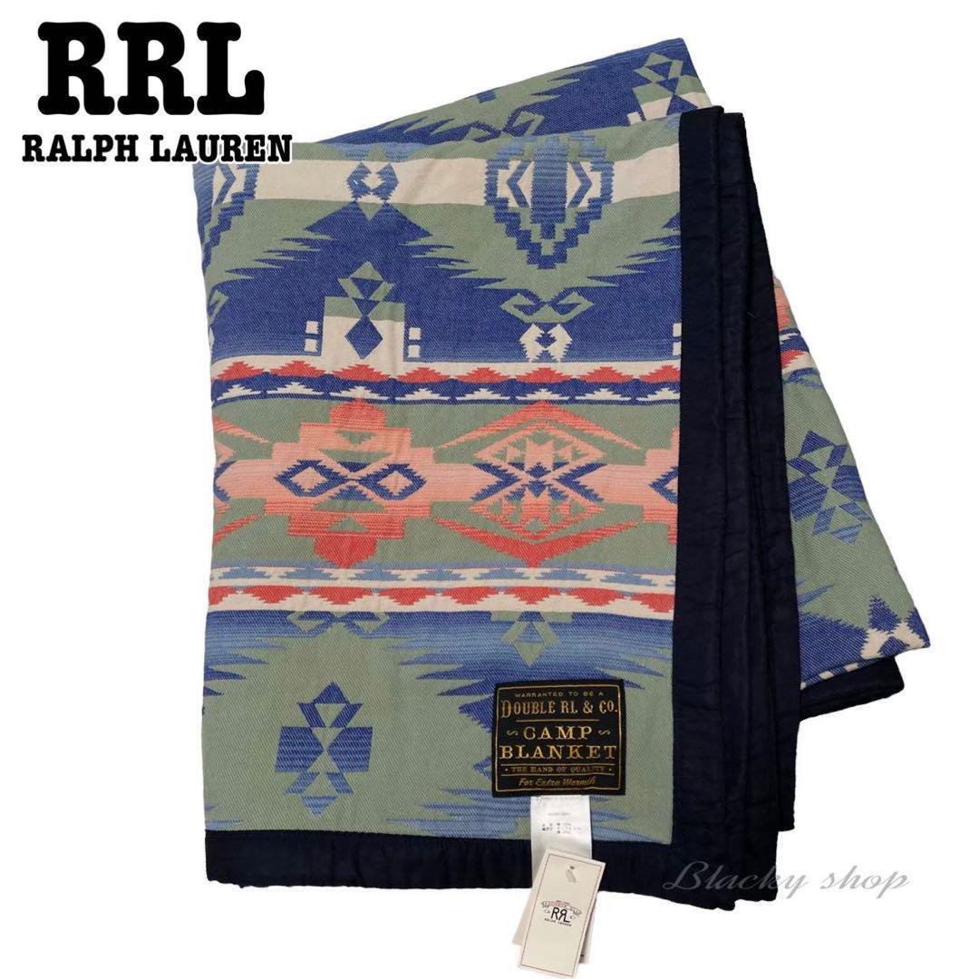 【未使用】RRL ラルフローレン キャンプ ブランケット ネイティブ柄 ラルフローレン ブランケット ネイティブ柄 大判｜Yahoo!フリマ