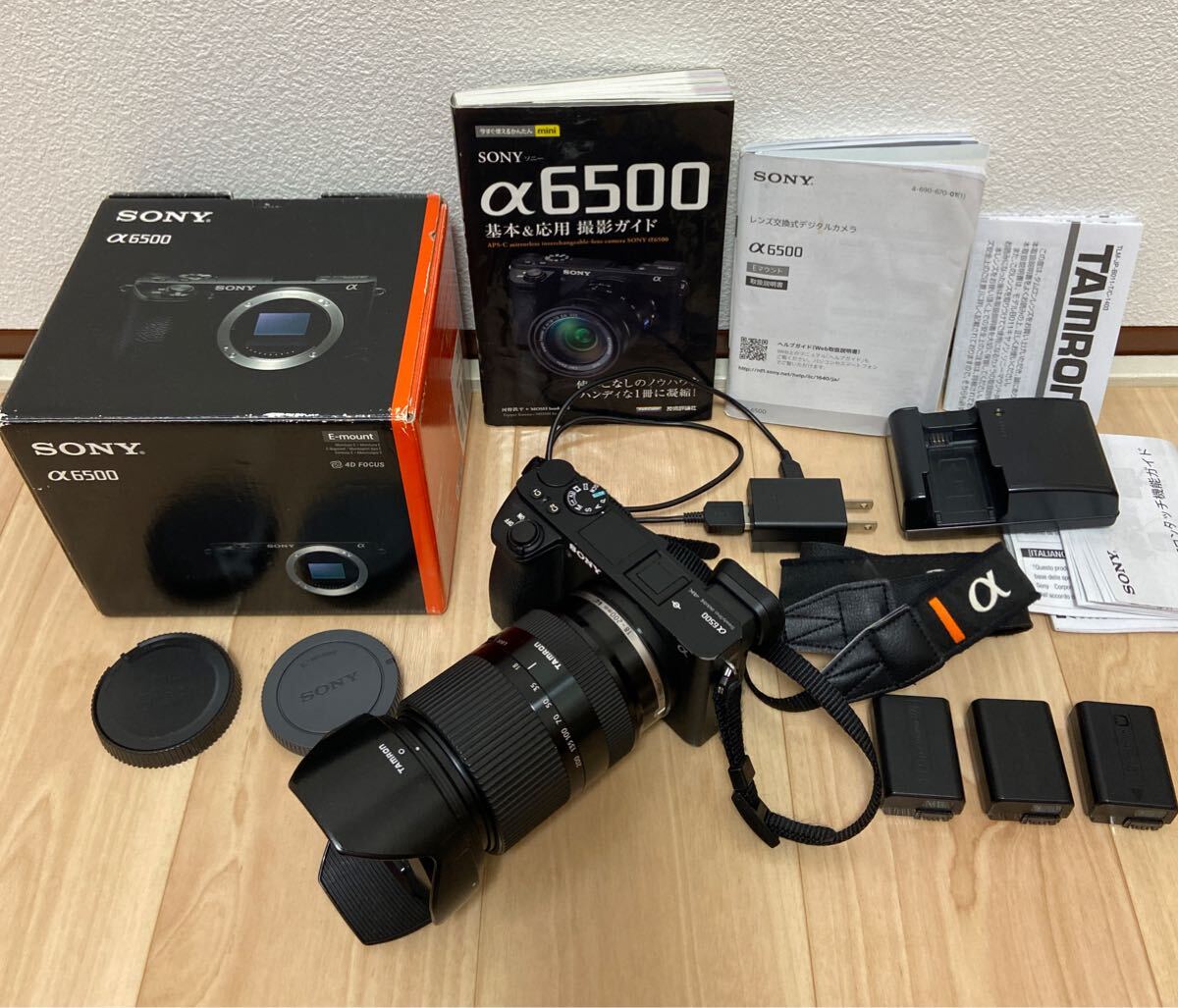 【美品】Sony α6500 ミラーレスカメラ 付属品多数 61Ldw0jMF6L._AC_UF894,