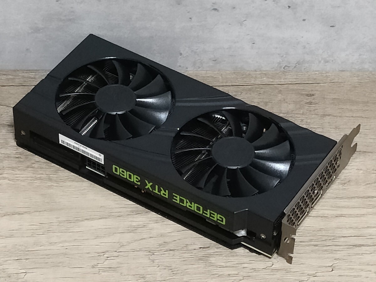 GeForce RTX 3060 12GB 中古美品 Palit 〔中古〕GeForce RTX 3060 DUAL OC 12GB（中古保証1ヶ月間