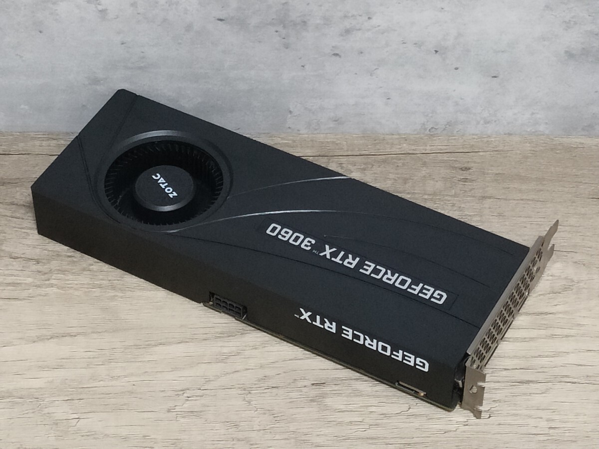 【中古品】GeForceRTX3060 12GB ZOTAC 〔中古〕GeForce RTX3060 12GB GDDR6（中古保証1ヶ月間