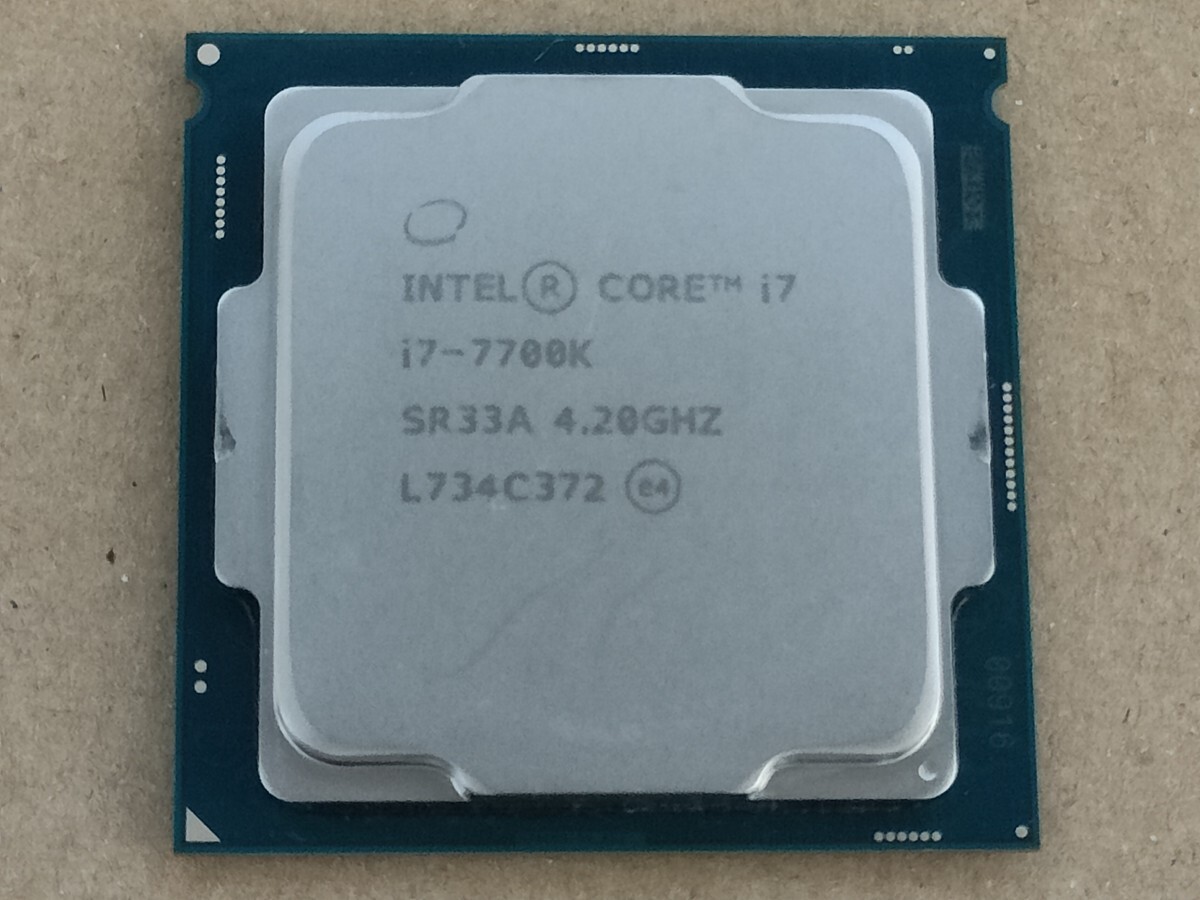 Yahoo!オークション -「intel core i7 7700」の落札相場・落札価格