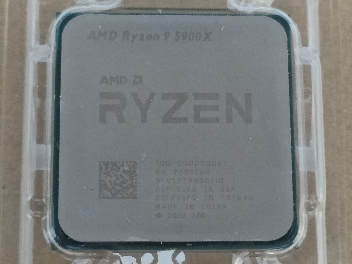 【ジャンク品】AMD Ryzen9 5900X 本体のみ ジャンク】 Ryzen 9 5900X CPU 単体【ジャンク】