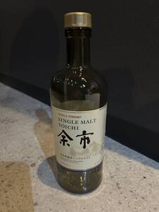 ・空き瓶 ニッカシングルモルトウイスキー余市 700ml瓶 中身なし