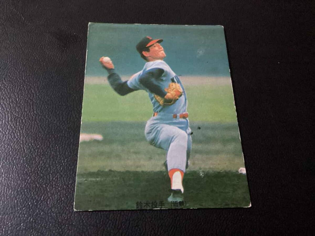 カルビー プロ野球カード 74年 近鉄 土井 鈴木 小川 4枚セット カルビー プロ野球カード 74年 近鉄 土井 鈴木 小川 4枚セット