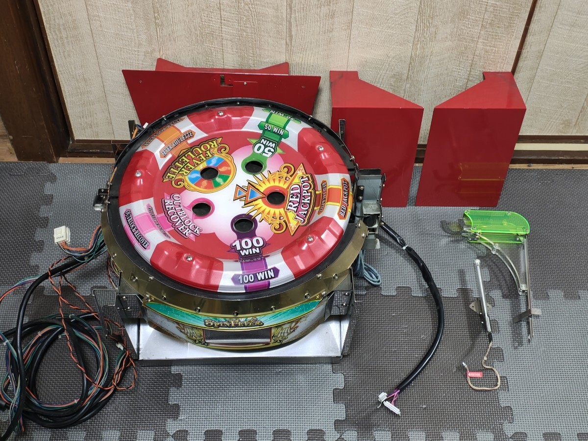 スピンフィーバー　基盤 Yahoo!オークション - コナミ スピンフィーバー ステーション