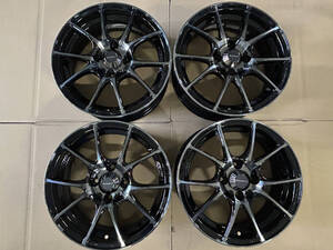 新品 WEDS ウェッズスポーツ SA10R 15x6.0+38 4/100 ZBB ヤリス アクア フィールダー ルーミー ノート MAZDA2 スイフト 4本セット 在庫有