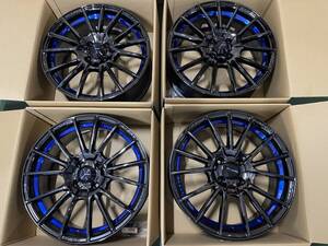 【売切】決算特価 新品 WEDS ウェッズスポーツ SA35R 17x7.0+50 4/100 BLC2 ノート E12 E13 オーラ フィット GR GK GP GE 4本セット 在庫有