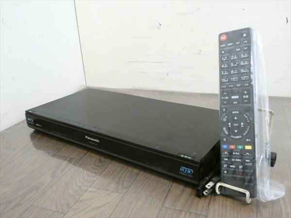 新品リモコン付き DMR-BWT500 500GB ブルーレイレコーダー パナソニック 500GB 2チューナー ブルーレイレコーダー ブラック
