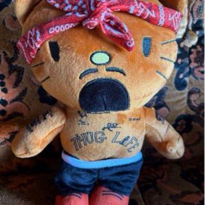 2pac ぬいぐるみ ヒップホップ ラップ ツーパック 大 hiphop