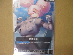 ガンダムカードゲーム Newtype Rising GD01ー119 鉄拳制裁