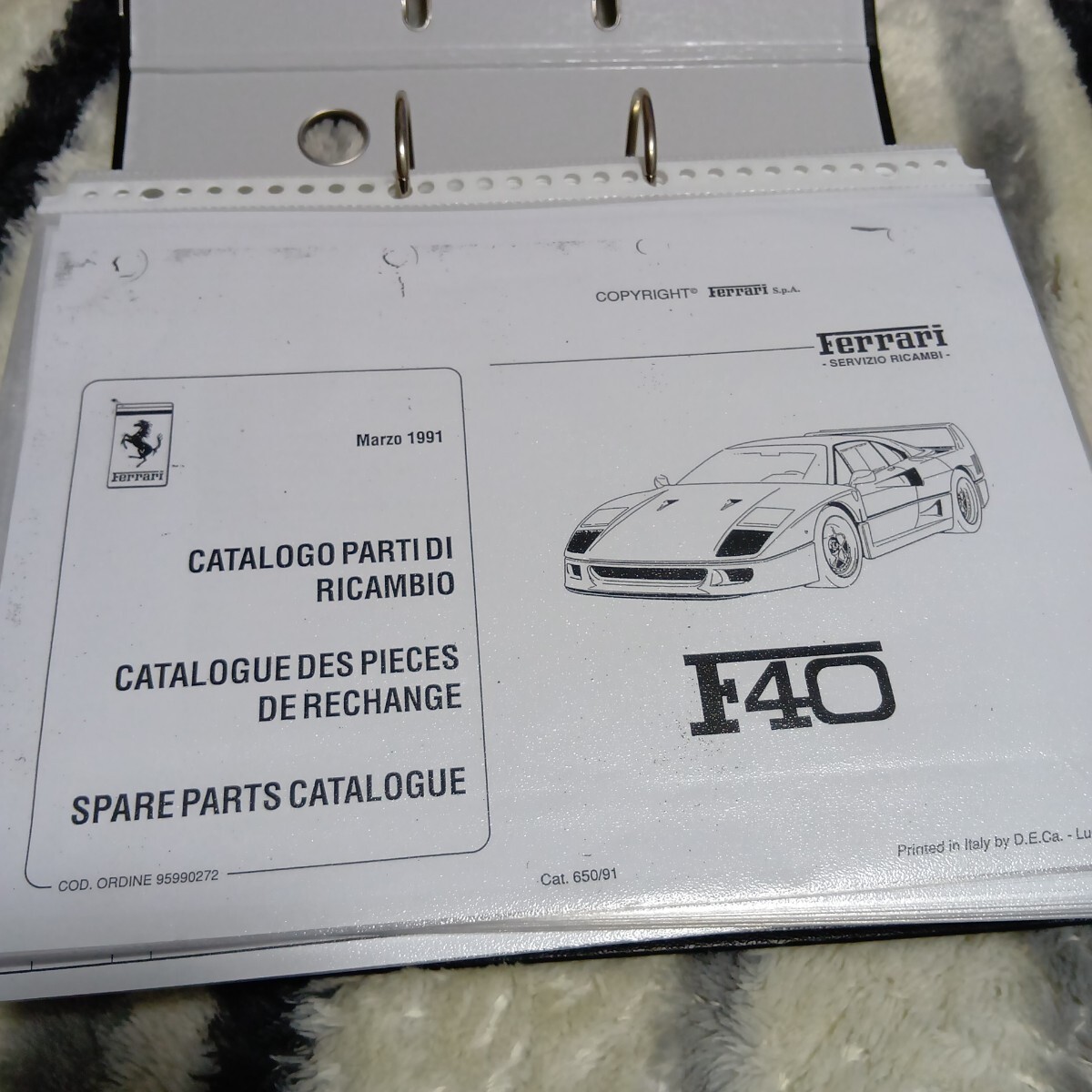 Ferari 348 日本語版と原版 取扱説明書（日本語は訂正版付属） Ferari 348 日本語版と原版 取扱説明書（日本語は訂正版付属） Ferari