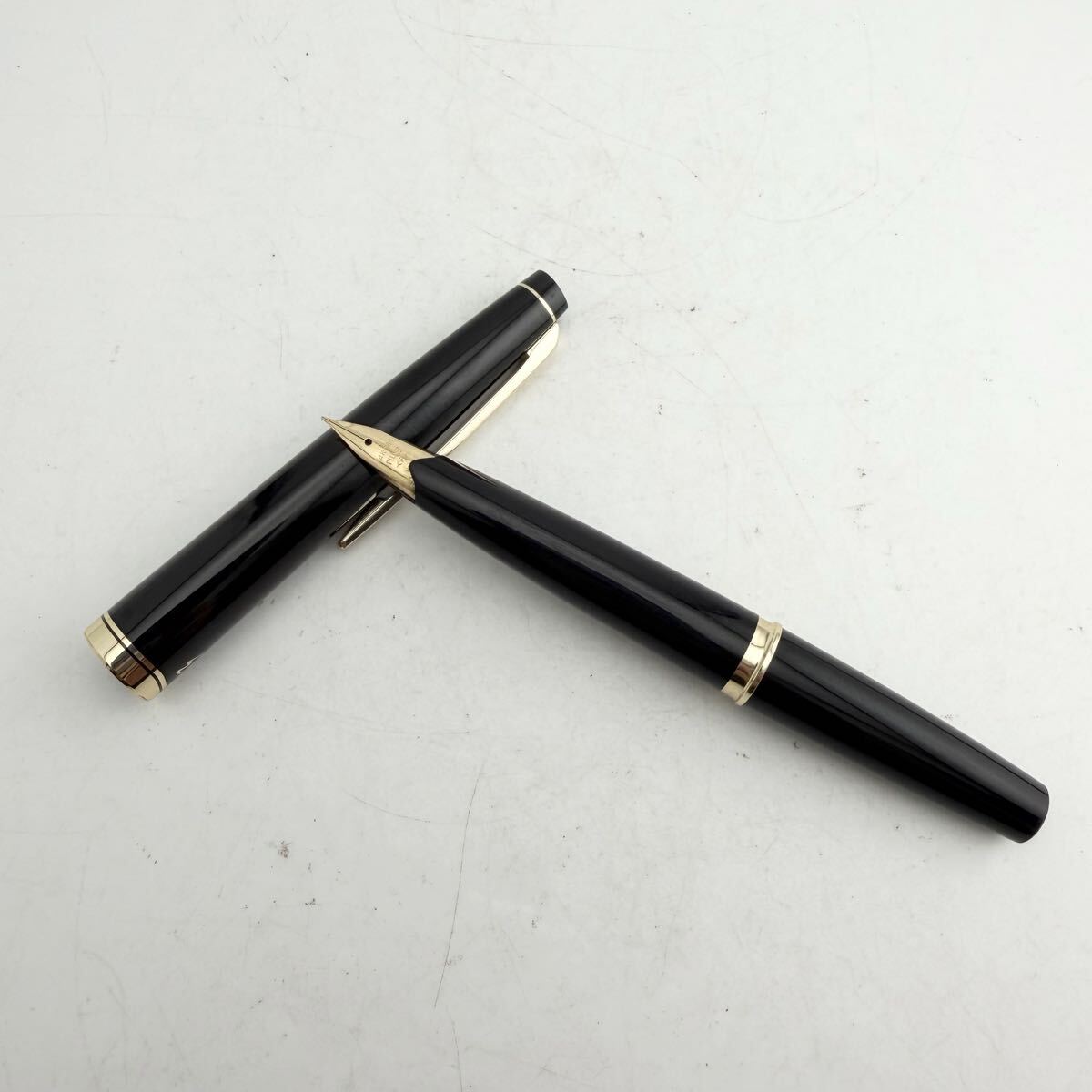 未使用品　古い万年筆×6点 RIEYON他　ジャンク品 12-0333-380 レクル万年筆 セーラー万年筆 中細 ペールブラウン