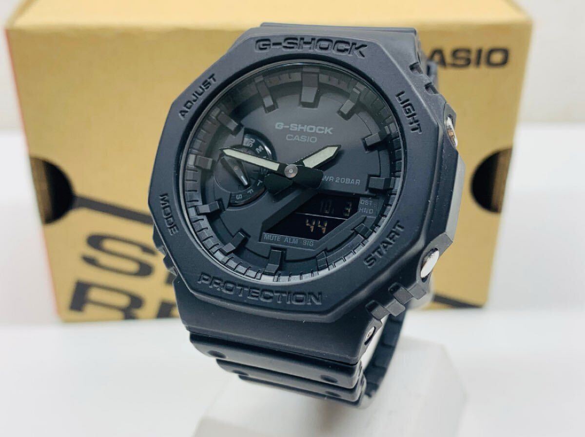 極美品 G-SHOCK GA-2100 腕時計 Gショック 未使用に近い G-SHOCK G-ショック 八角形オクタゴン GA-2100シリーズ