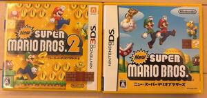 NINTENDO 3DS NEWスーパーマリオブラザーズ NEWスーパーマリオブラザーズ2 セット