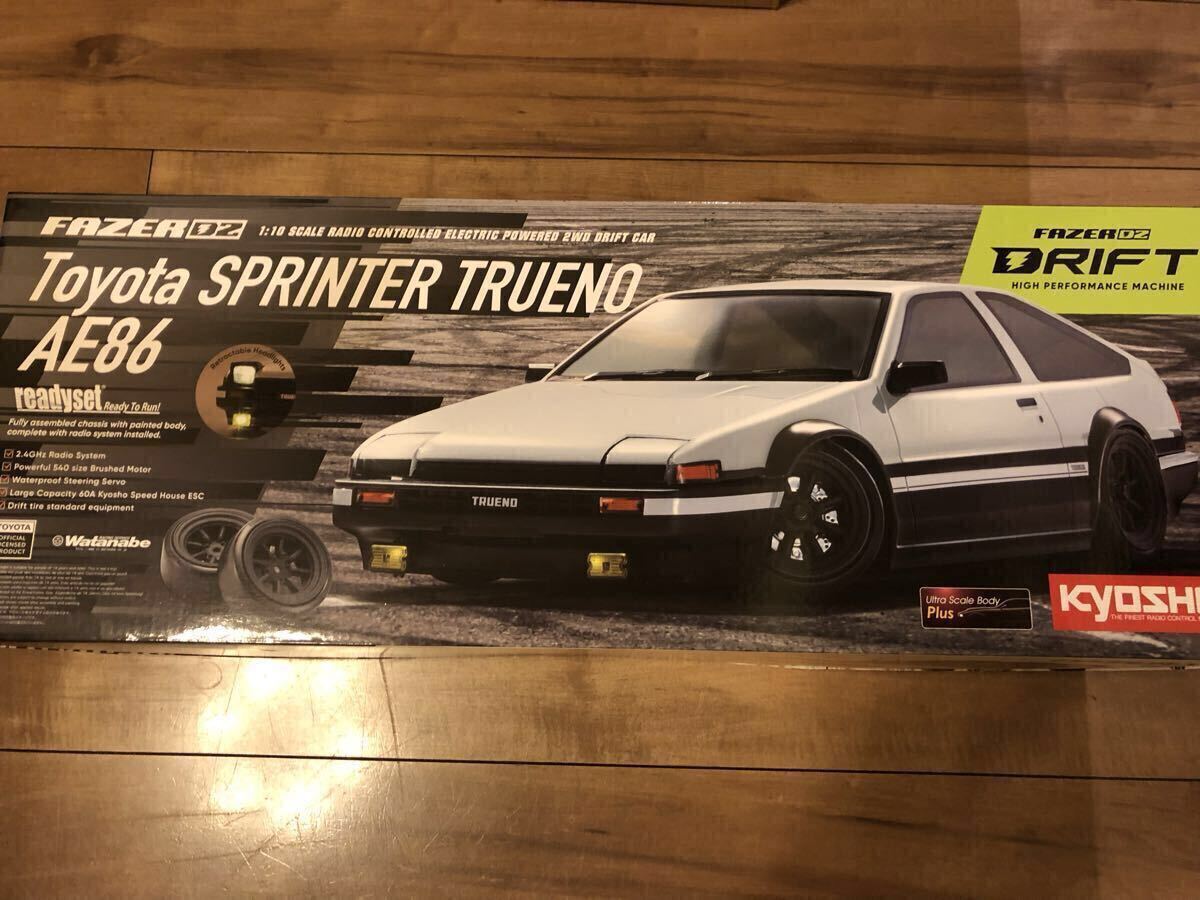 新品未開封 京商トヨタスプリンタートレノAE86 レディセット 京商 京商(KYOSHO)/ EP 2WD フェーザーD2 FZD2シリーズ レディ