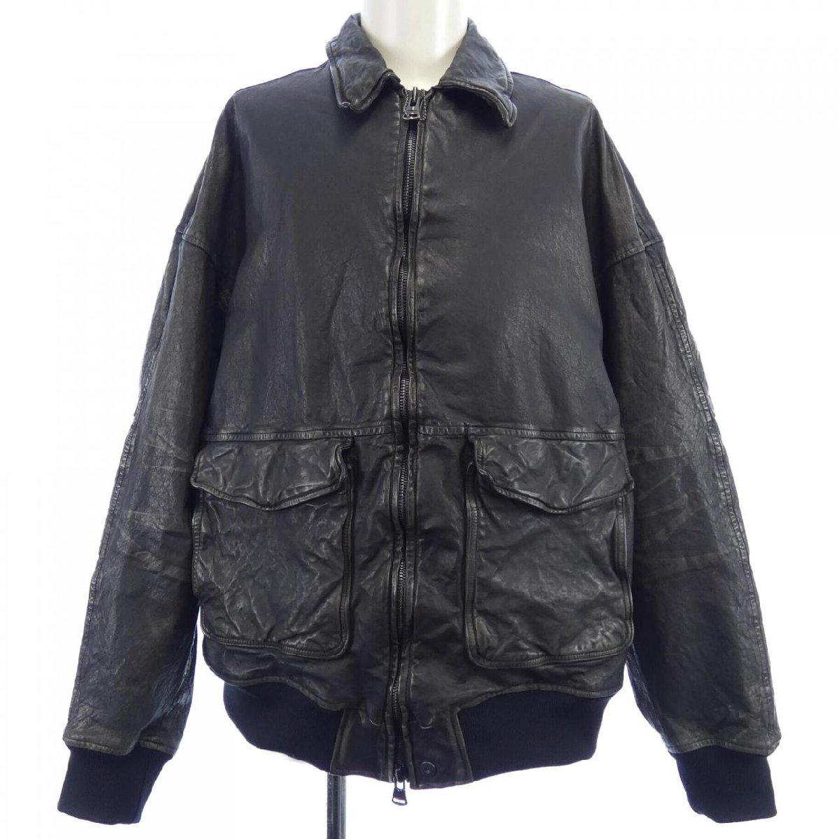 バックラッシュ スウェードレザージャケット ISAMU KATAYAMA BACKLASH - JAPAN カーフスエード白鞣し製品染め