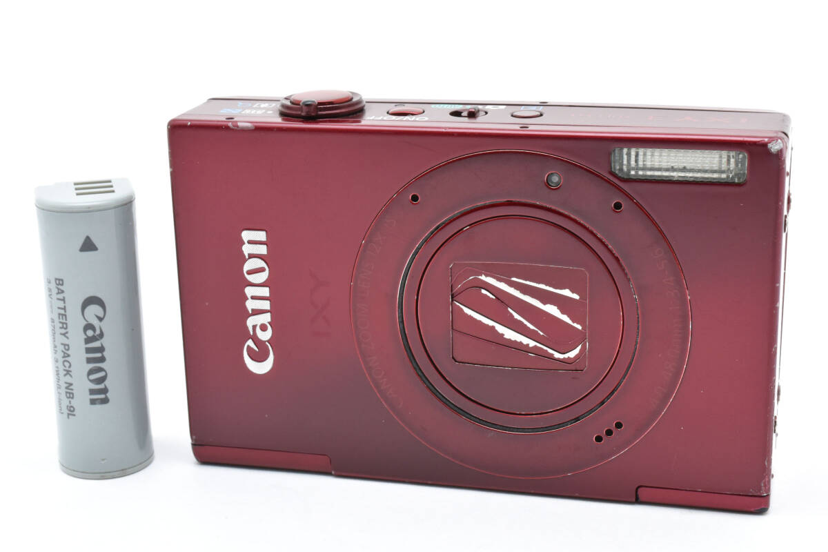 Canon IXY3 レッド コンパクトデジタルカメラ 動作確認済み Amazon.co.jp: Canon デジタルカメラ IXY 3 約1010万画素 光学12倍