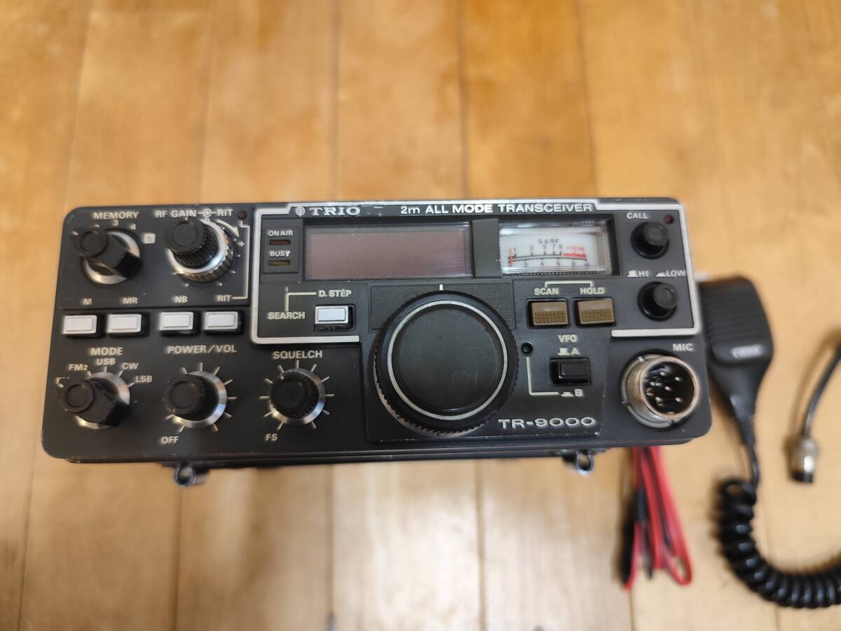 トリオ　TR-9000　144MHz　オールモード機 KENWOOD TRIO TR-9000 10W 144MHz 2m ALL Mode transceiver Ham