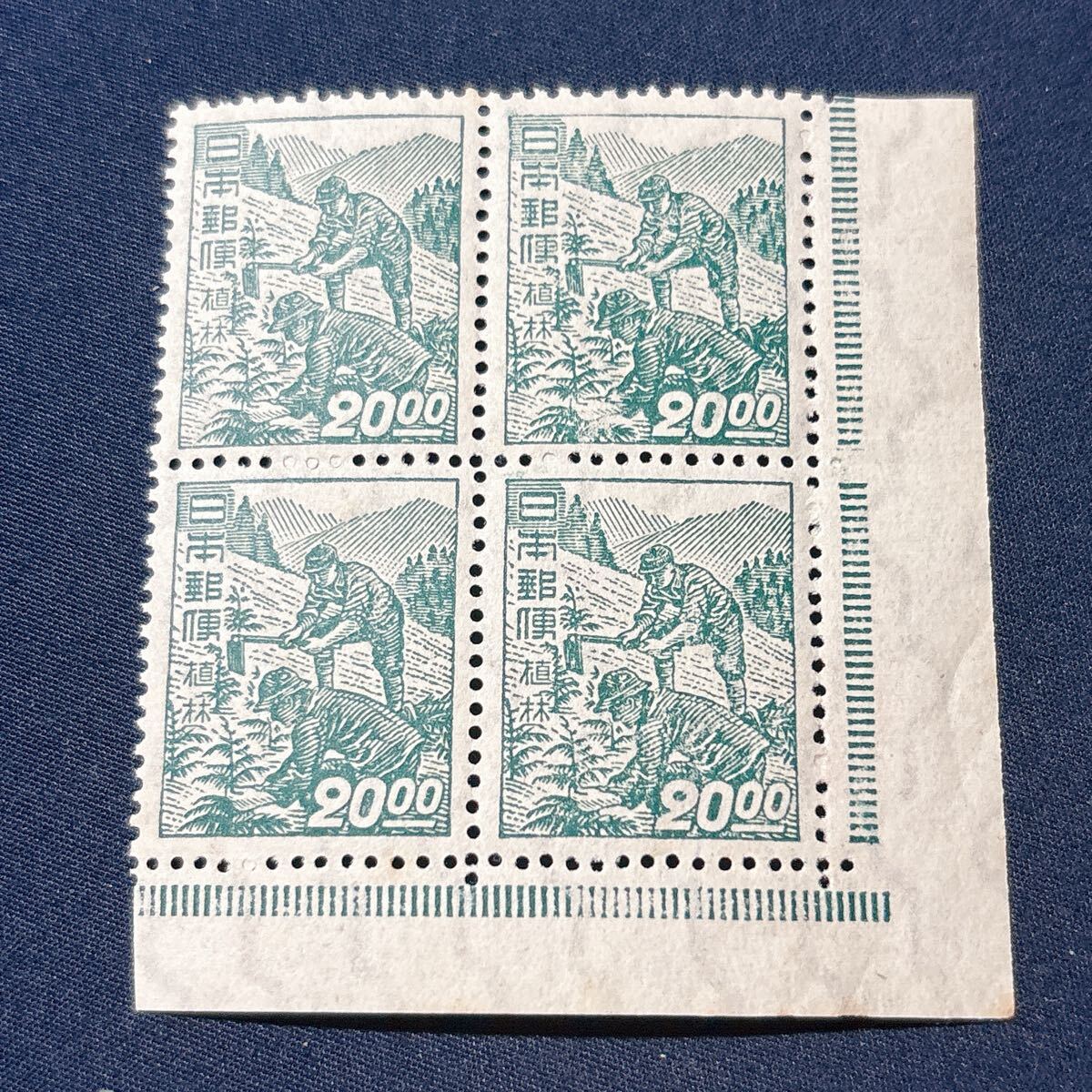 日本の古切手　人々の暮らし(測量)　10枚 日本の古切手 人々の暮らし(測量) 10枚 日本の古切手 人々の