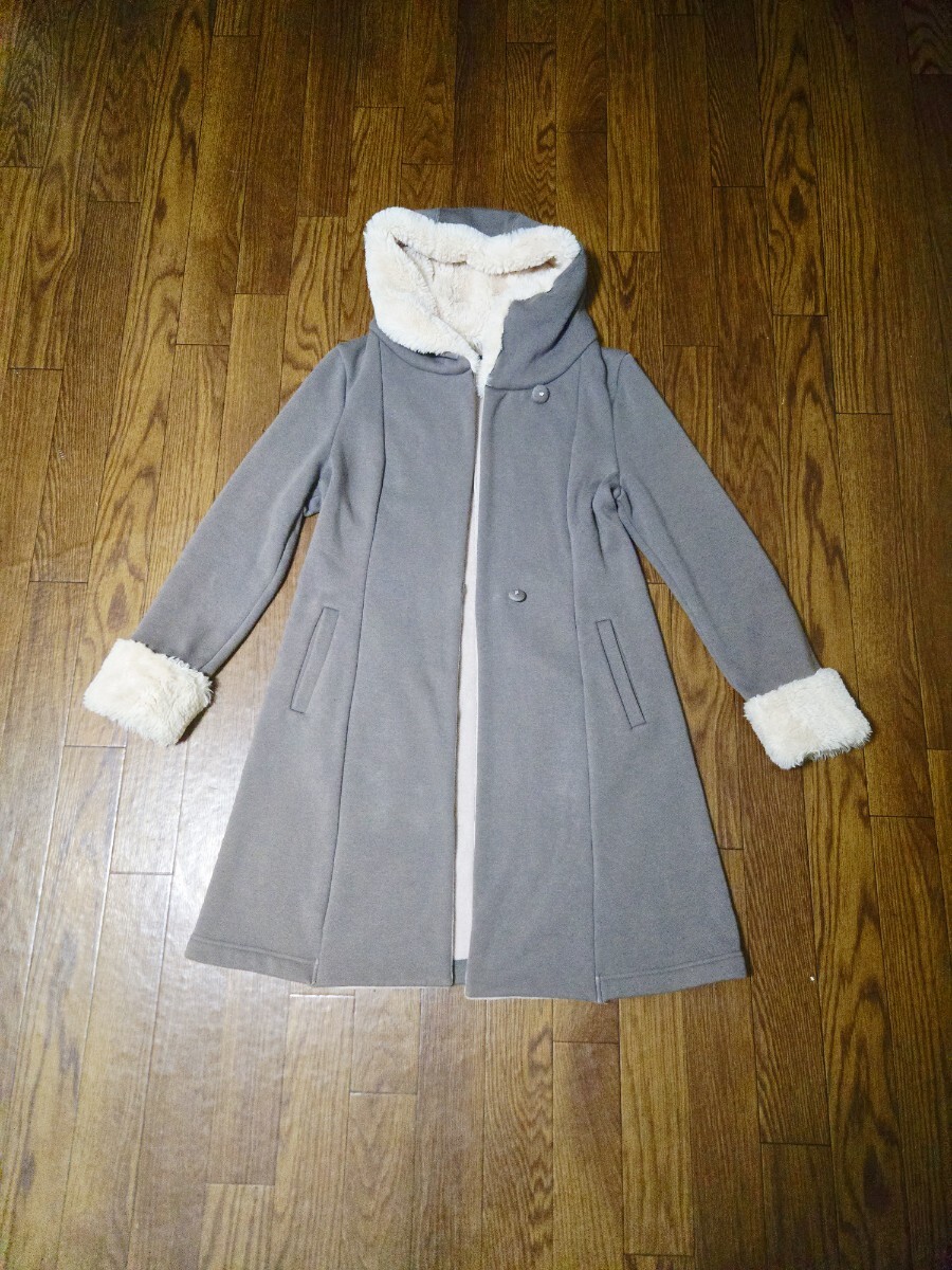 【未使用　タグ付き】40サイズ　エムズグレイシー　ウールコート　アイボリー M'S GRACY - 新品未使用タグつきエムズグレイシーコートの通販